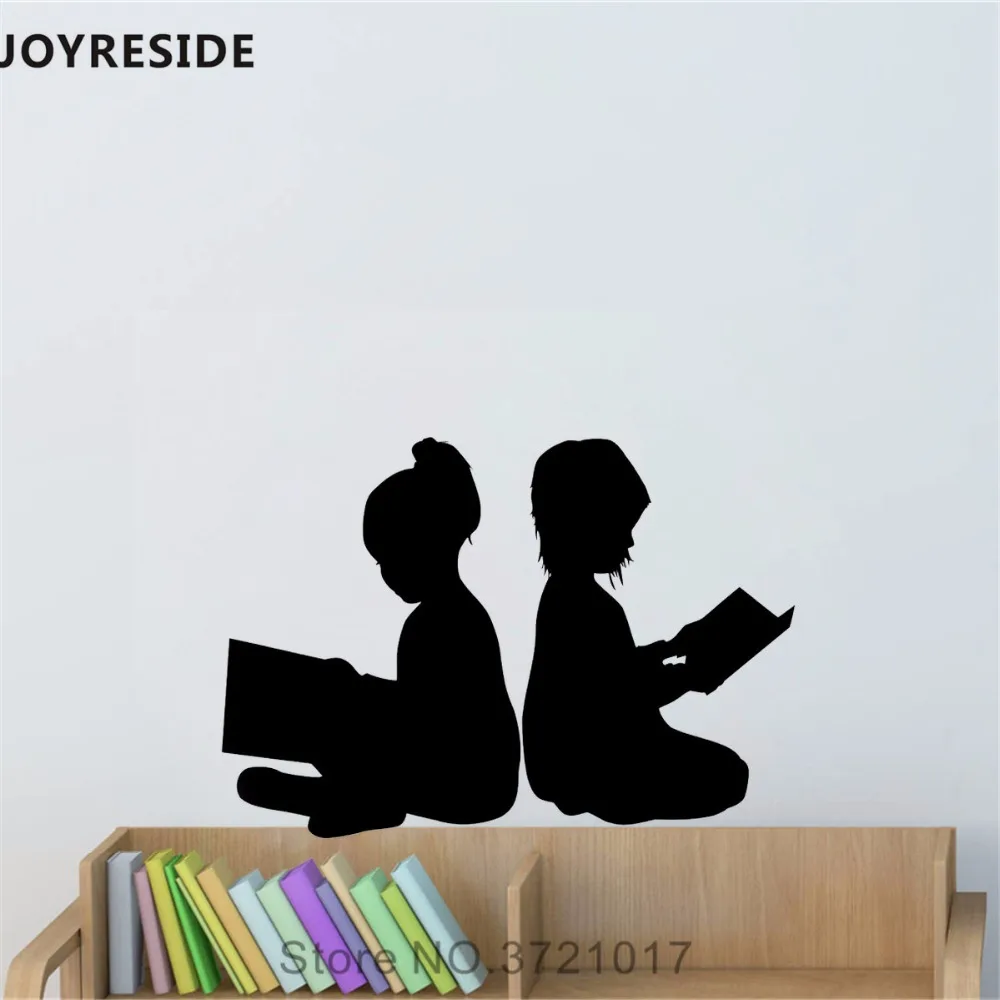 Детская Наклейка на стену для чтения joyliving обучающая художественная Виниловая