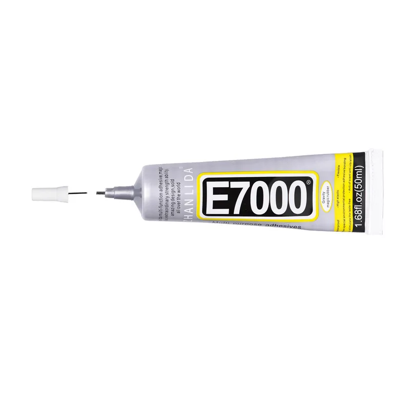 10 шт. 50 мл E7000 клей прозрачная эпоксидная смола супер E 7000 Стекло древесины ткани с
