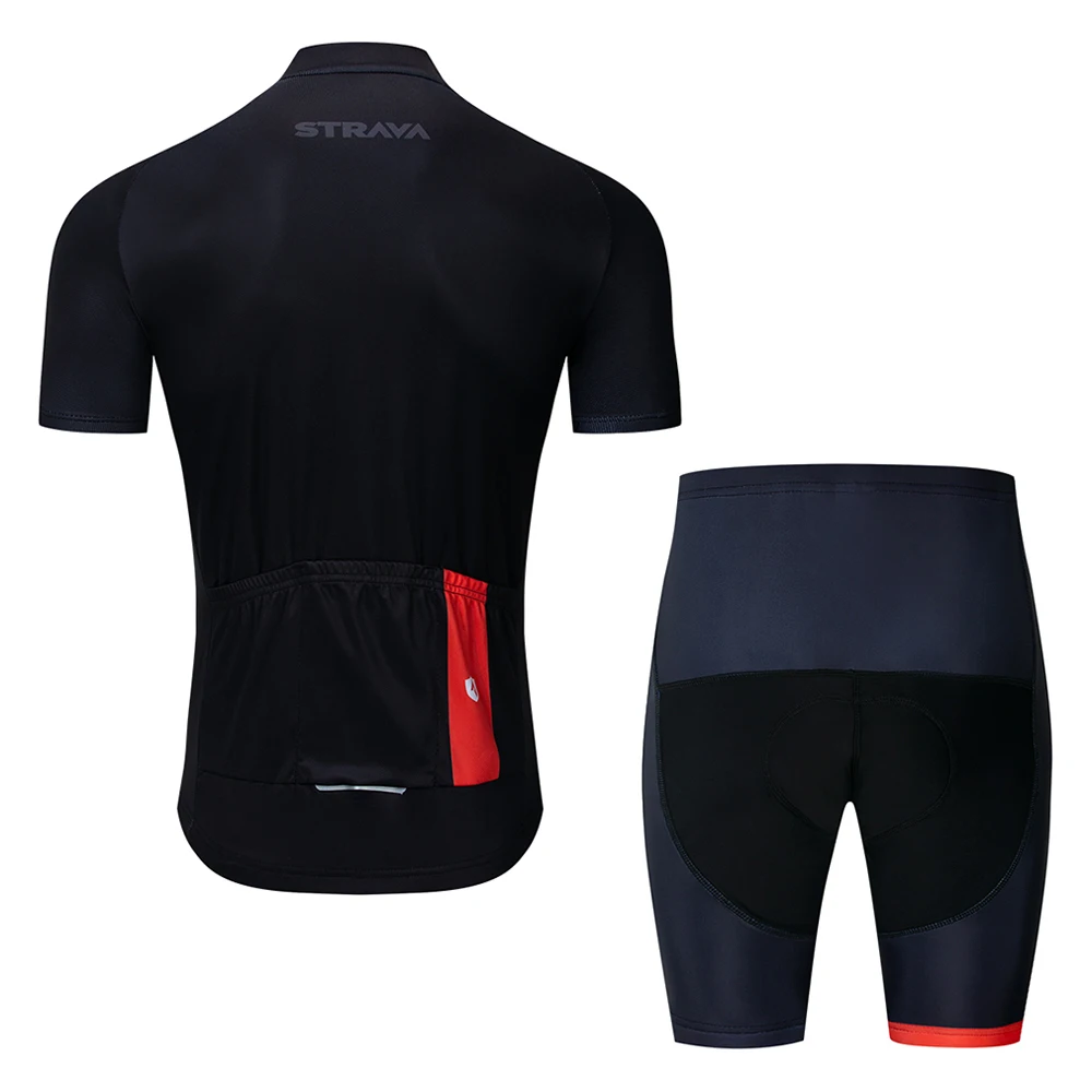 2019 летний Strava новый комплект Джерси с короткими рукавами для велоспорта Maillot Ropa