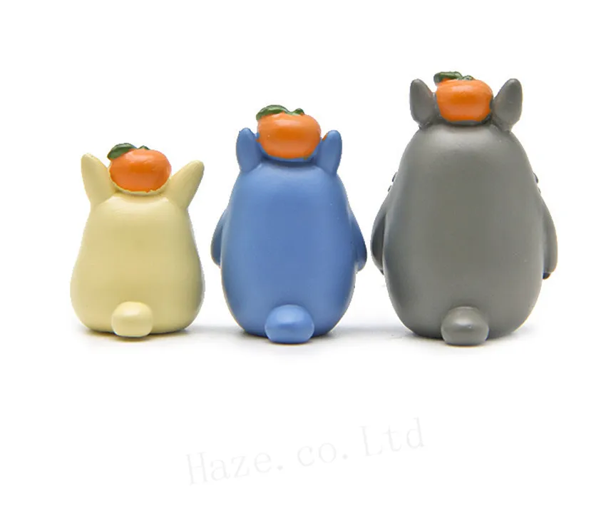 

3pcs/Set Studio Ghibli My Neighbor Totoro DIY Resin Figure Statue