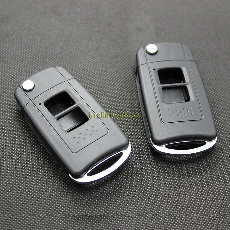 PINECONE for TOYOTA PRADO CAMRY VIOS YARIS HIGHLANDER Car Key 2 Buttons Modified Remote Shell With Uncut Blade 1PC | Автомобили и