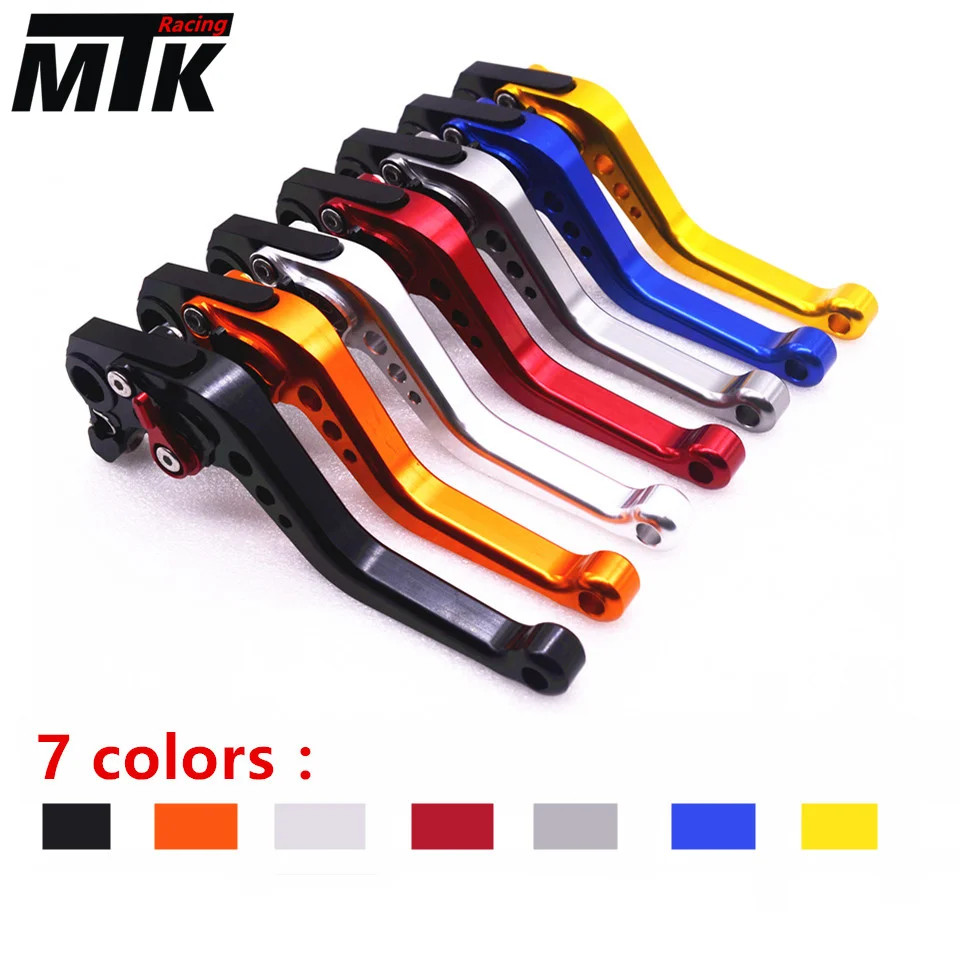 MTKRACING CNC регулируемый короткий тормозной рычаг сцепления для BMW F800GS/Adventure F800R F800GT