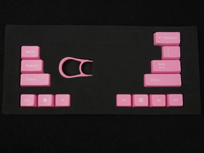 14 keycaps-pink ABS подсветка 14 Keycap OEM профиль Стандартный ключ Ctrl Alt Shift для IKBC AKKO механическая клавиатура - Цвет: 14 keycaps-pink