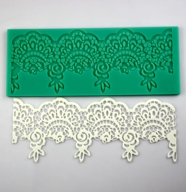 17.7cm*6cm Formas De Silicone Lace Mold Fondant Cake Decorating Tools Baking | Дом и сад