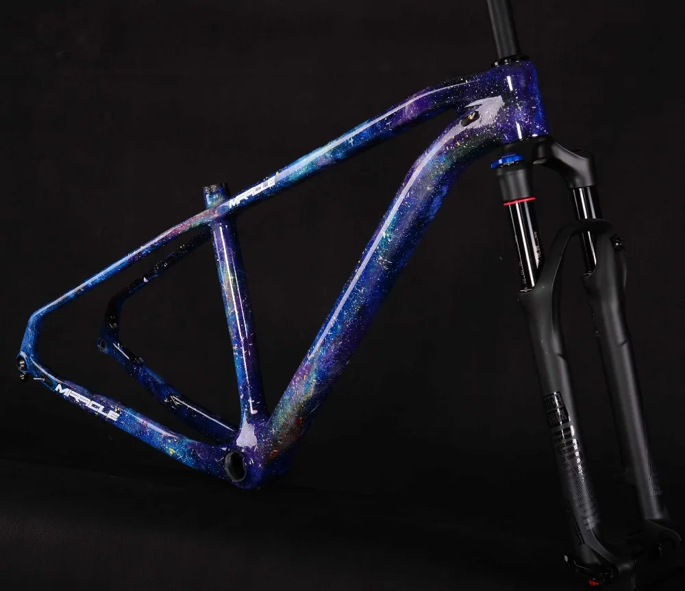 Boost велосипед 29er горный велосипед Bicicletas 148x12 мм Мост 29er mtb карбоновая рама чудо-велосипеды с звездной росписью