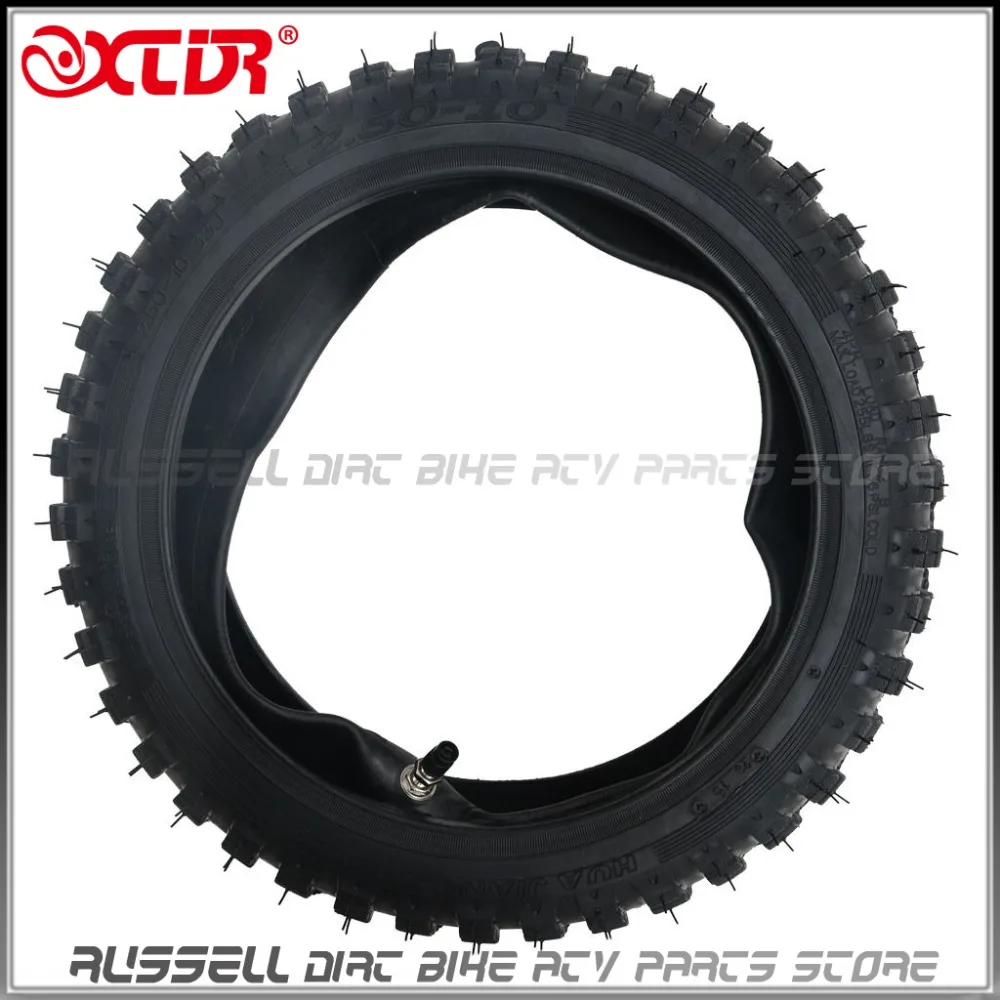 Шина 10 дюймов 2 50 и 75 шина + трубка для мотоциклов XR50 CRF50 TTR50 SDG 10|dirt bike tire tube|dirt tirespit |