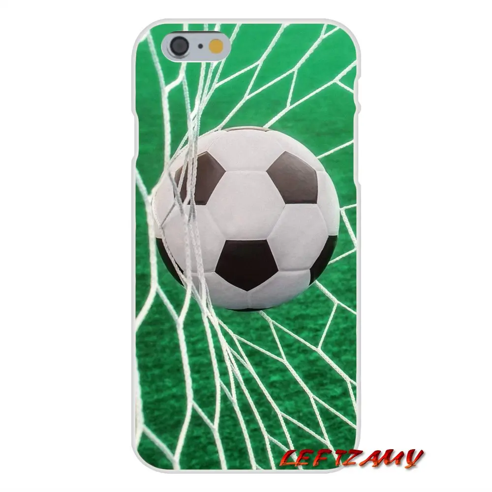 Аксессуары для телефона Чехлы футбольного мяча Роскошный чехол Samsung Galaxy A5 A6S A7 A8 A9S