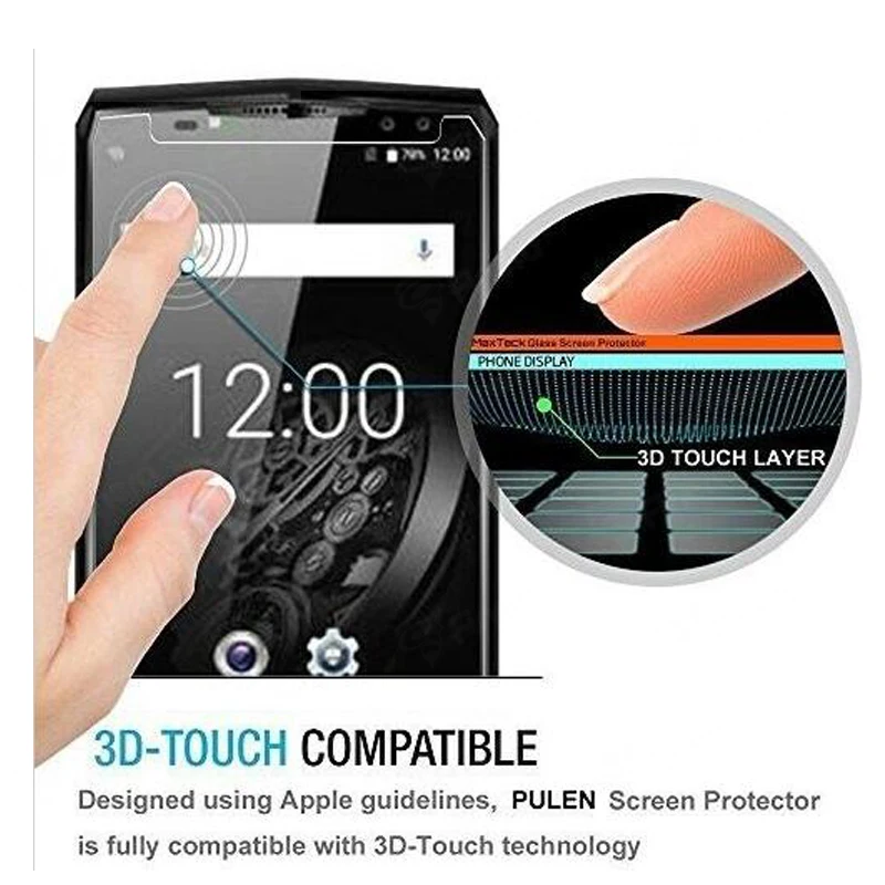 Tempered Glass For Oukitel C12 Pro/K10 9H Protective Film Screen Protector cover phone | Мобильные телефоны и аксессуары