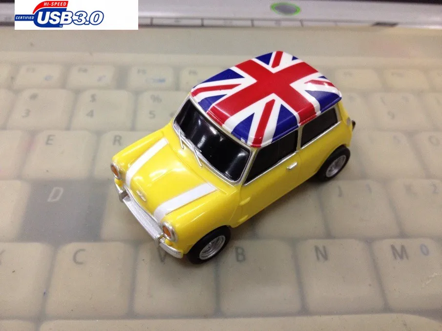 Креативный Дизайн USB 3.0 usb Flash Drive водонепроницаемый автомобиля 32 ГБ 64 Реальная