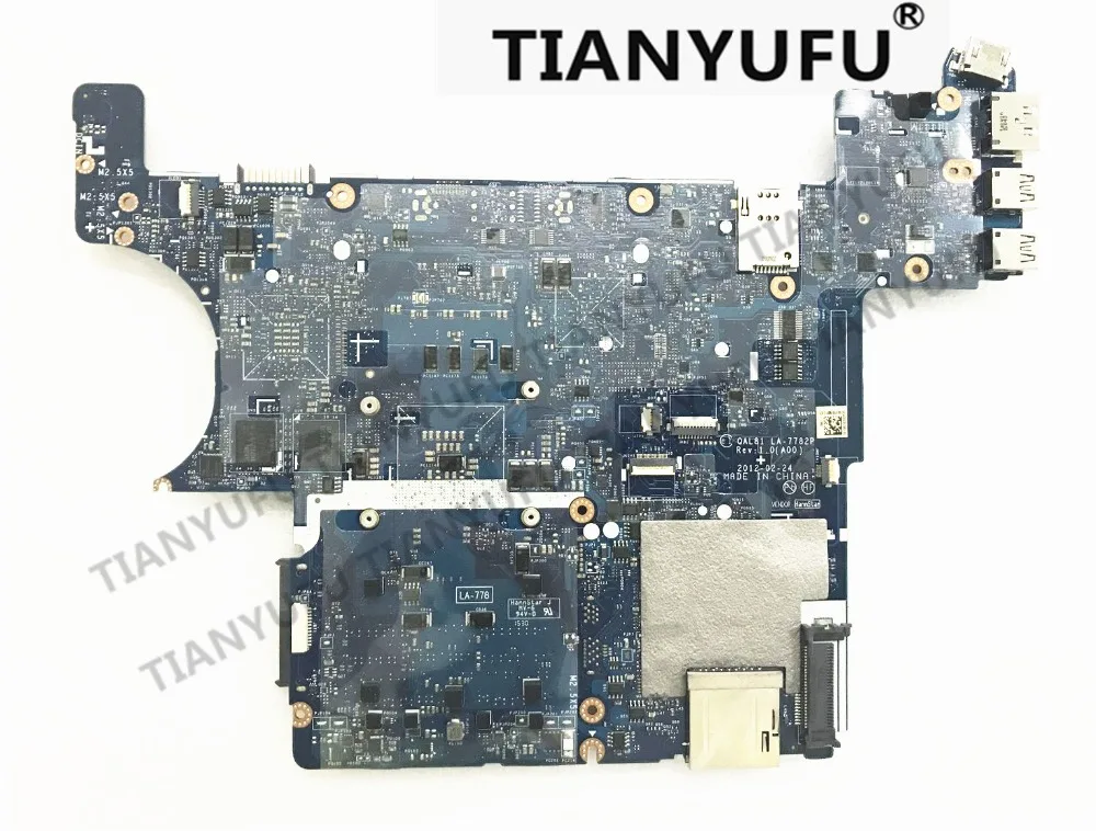 Бесплатная доставка материнской платы ноутбука Dell Latitude E6430 QAL81 LA 7782P REV: 1 0 (A00)