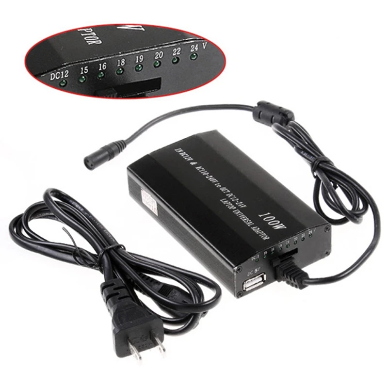 Универсальное зарядное устройство для автомобиля 80 Вт светодиодный USB порт