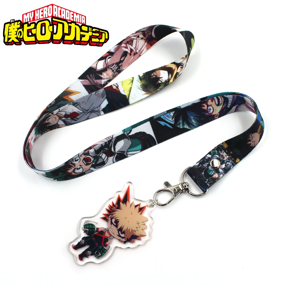 Веревка для телефона с изображением героев мультфильма Мой герой Izuku Midoriya All Might
