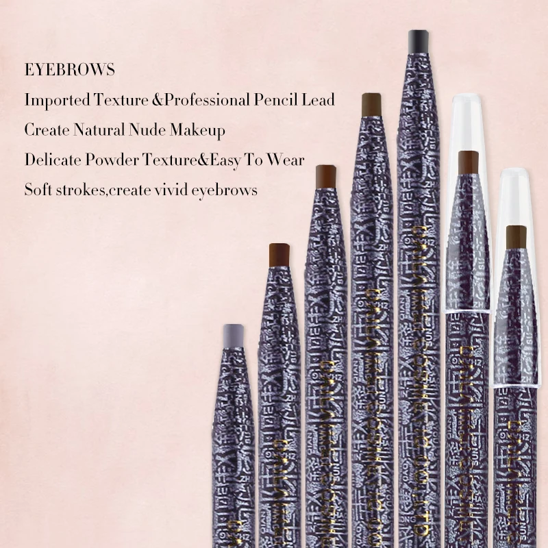 Новый карандаш для бровей студия татуировки pull 1818 черная трубка разрывающий