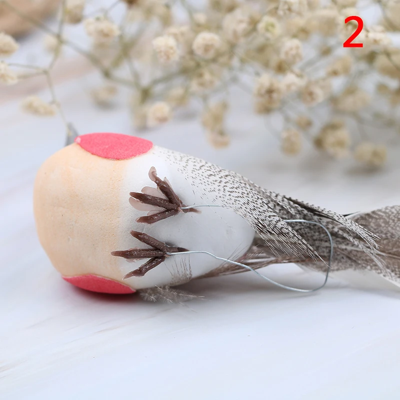 N2 DIY Имитация животного модель попугай птица гнездо Статуэтка яйца бонсай для домашнего декора миниатюрное украшение для сада в виде Феи современные аксессуары - Цвет: N2