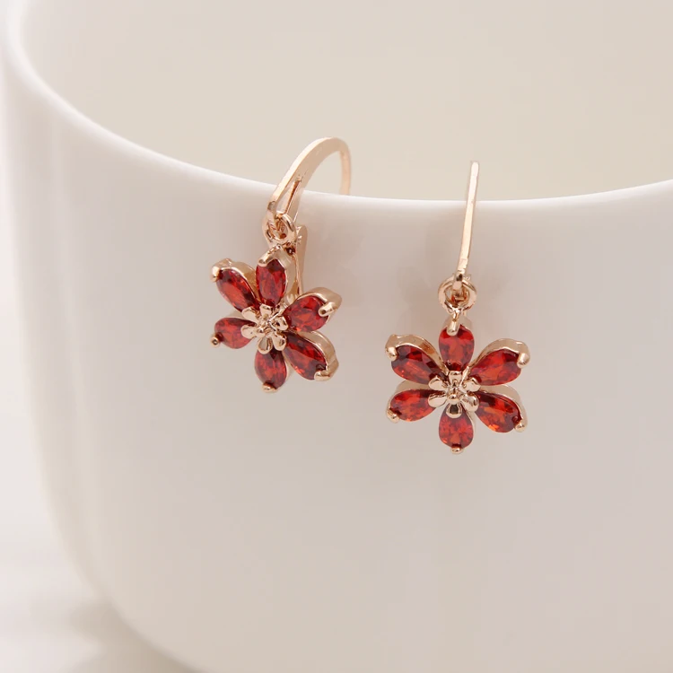 Женские серьги подвески золотого цвета с фианитами|earrings for|drop earringsearrings fashion |