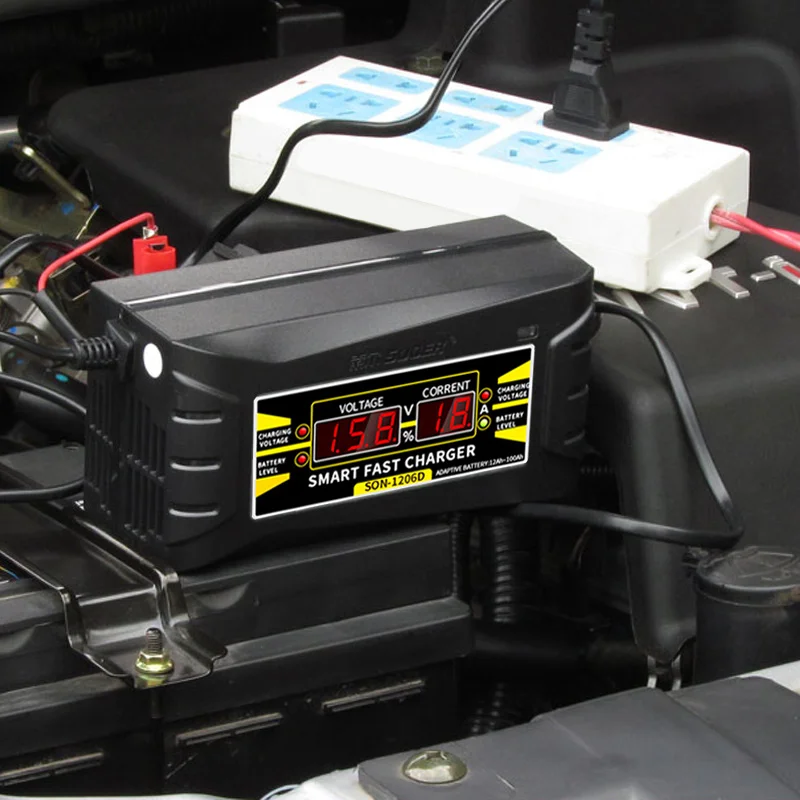 Полностью автоматическая машина для авто Батарея Зарядное устройство 150 V 250 12 6A