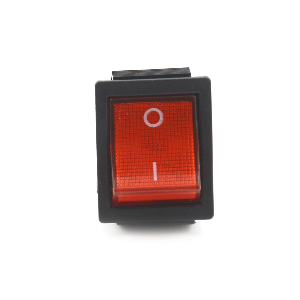 Прочный 16A 250 В переменного тока/20A 125V AC красную кнопку кулисный переключатель с