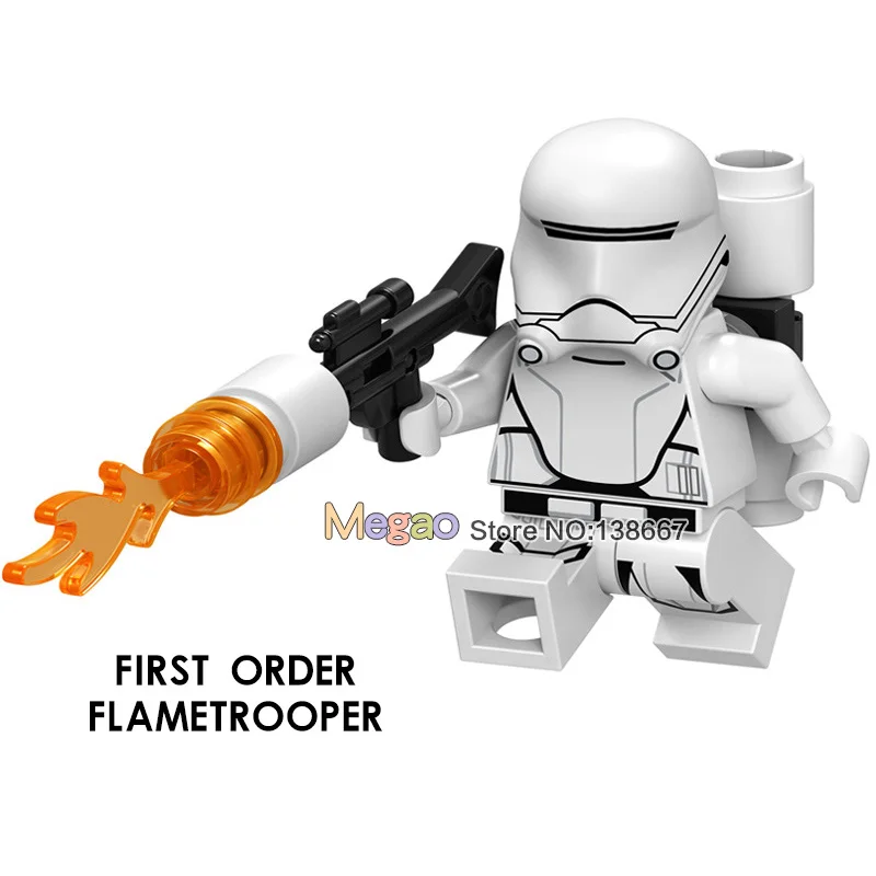 Одна Звездный план Супер битва дроид космические войны Робот C3PO R2D2 Snowtrooper строительные блоки наборы кирпичные игрушки для детей - Цвет: Армейский зеленый