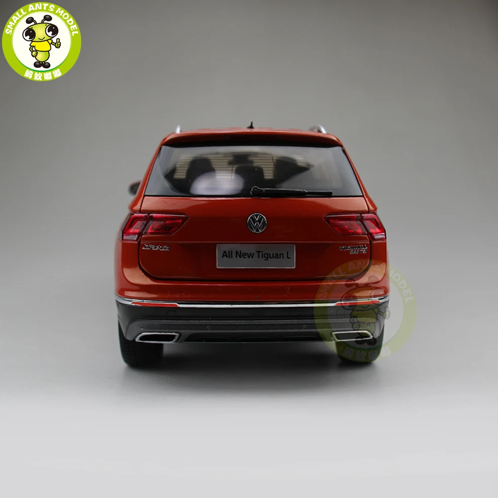 1/18 Ti guan L SUV литая модель металлическая модель автомобиля SUV Подарочная коллекция хобби оранжевый