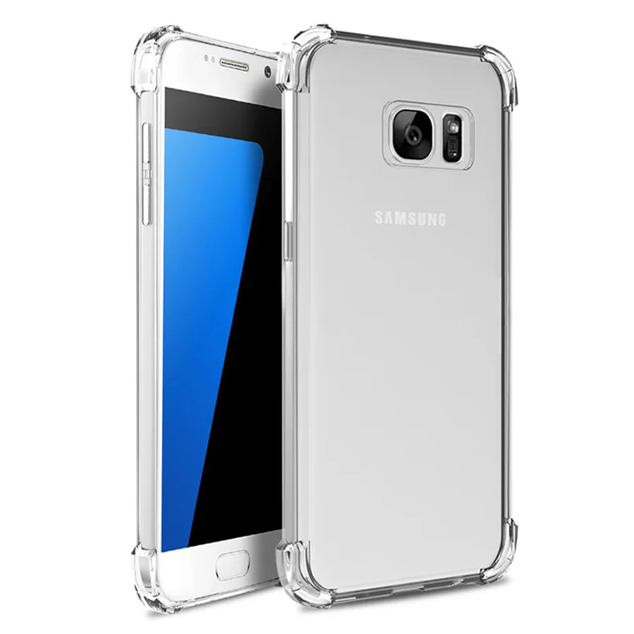 Противоударный полный защитный чехол для Samsung Note 9 8 5 4 S9 S8 TPU A3 A5 A7 J3 J5 J7 Pro 2017 A6 A8 Plus