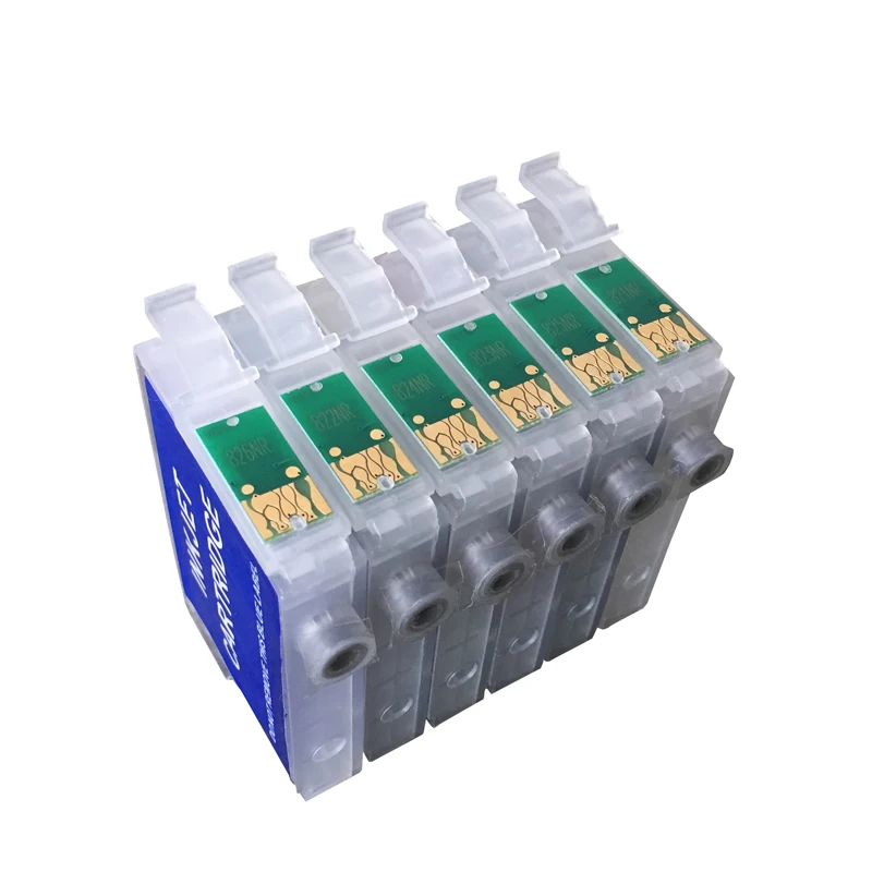 T0791 многоразовые чернильные картриджи для Epson stylus 1400 1500 Вт P50 PX650 PX660 PX700W PX720WD