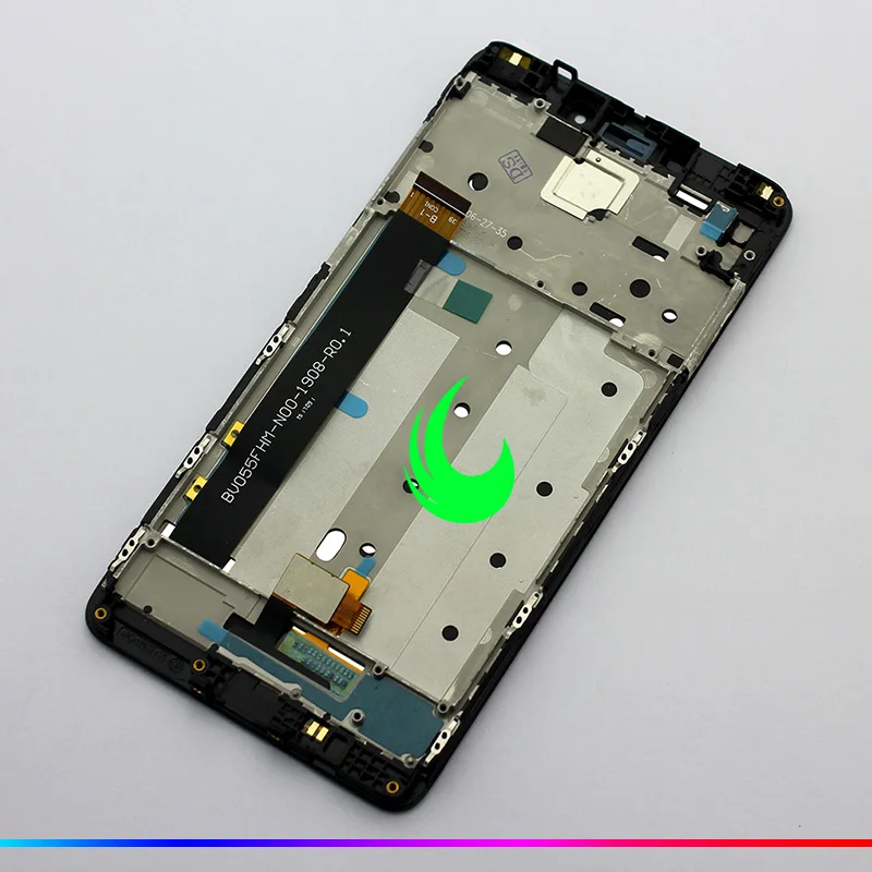 Дисплей для 5," Xiaomi Redmi Note 4 ЖК-дисплей Сенсорный экран w каркасные для Xiaomi Note4 Дисплей MTK Helio x20