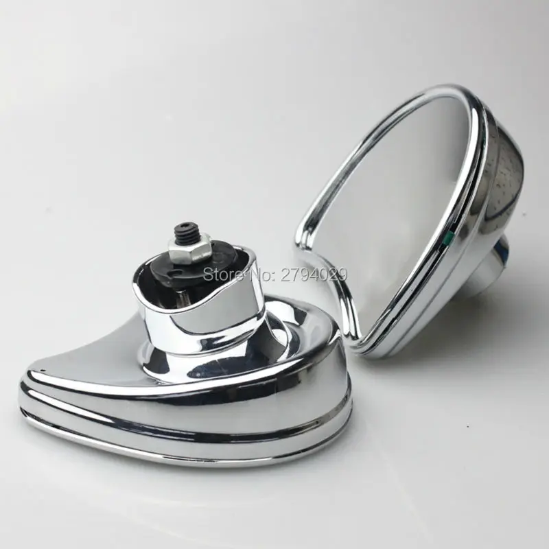 Free Shipping Motorcycle Mirror Chrome Rearview Side Fairing Mount Mirrors Fit for Harley Davidson Street Glide FLHX 96-13 New | Автомобили