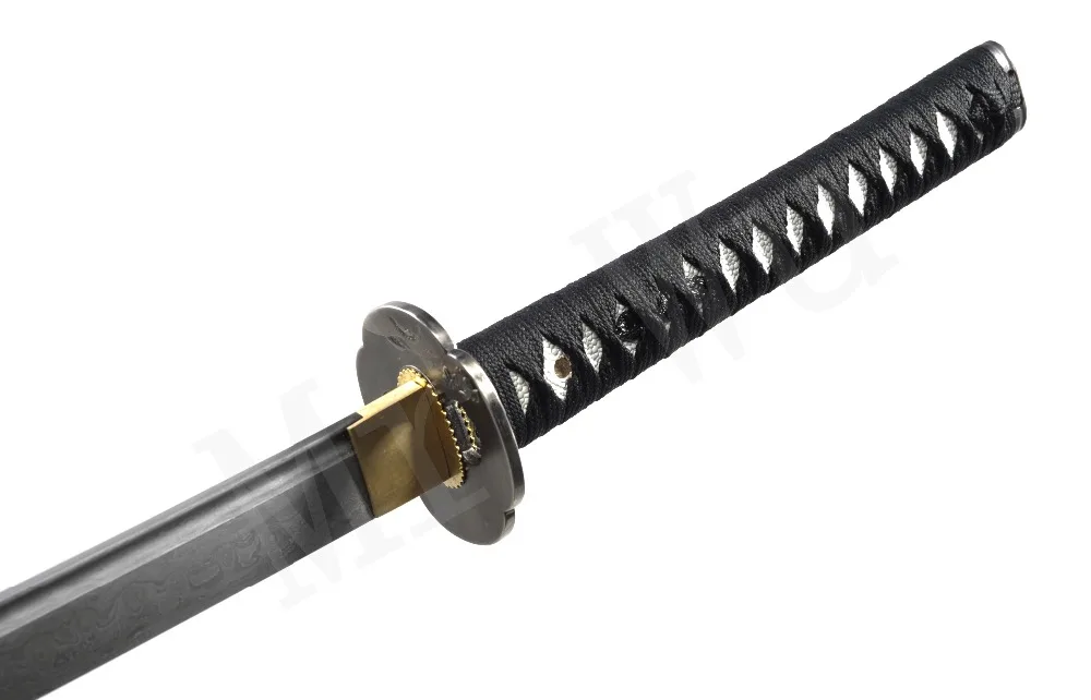 

Japanese samurai swords handmade katana A hard sharp knife black