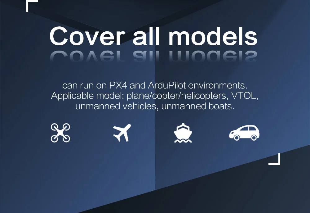 CUAV Pixhack V2 Контроллер полета PIX с открытым исходным кодом M8N gps для FPV Дрон Квадрокоптер вертолет