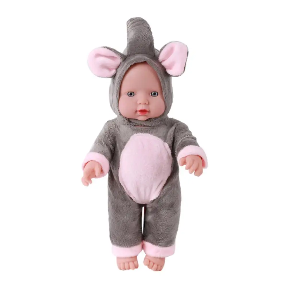 30/41 см новорожденный Детские моделирования куклы Мягкие Детские Reborn Baby Doll игрушка мальчик девочка эмулированный куклы для детей, подарок на день рождения, Рождество, Декор - Цвет: F2 (30CM)