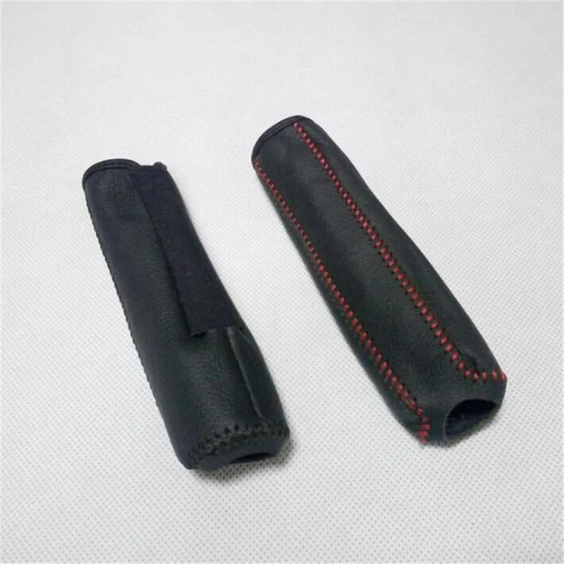 Ручная швейная ручка для автомобиля Покрытие оболочки из натуральной кожи Skoda