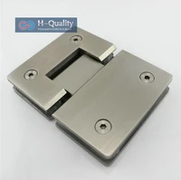 thicken 180 degrees precision cast stainless steel glass door clamp clip shower door glass clip bracket