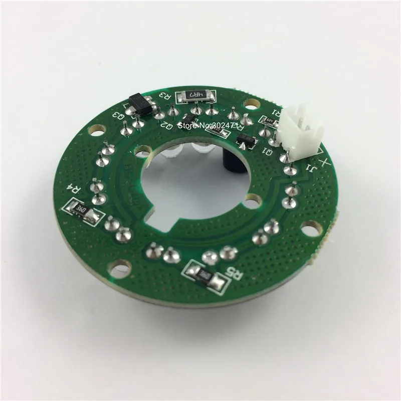 Лампа 60 градусов инфракрасная 12x5 IR LED плата для купольные камеры видеонаблюдения