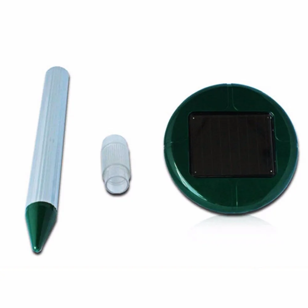 Solar Power Ultrasonic Gopher Mole Snake cat bird mosquito Mouse ultrasonic Pest Repeller Control Garden mouse rat repeller | Дом и сад