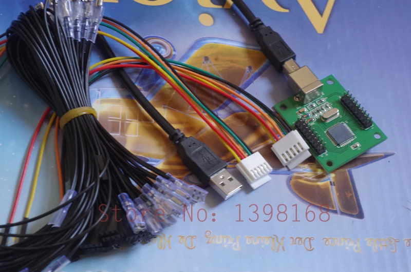 MAME 2 игрока PS/3 шт. в 1 аркадный на USB контроллер мультиадресный кодировщик