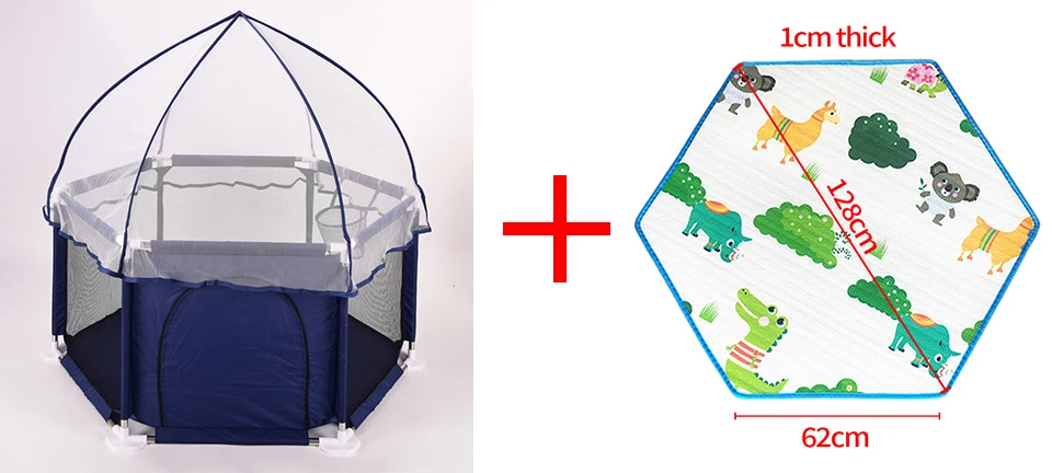 IMBABY детский игровой коврик 5 размеров, хлопковый коврик для ползания, коврик для новорожденных, детский игровой коврик для детей, игровой коврик для палатки