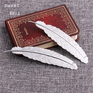 Подвески-талисманы с большим перьем, медные, 114 мм, для самостоятельного изготовления ювелирных изделий, 13D1645, 10 шт., 23 * Закладка для книг мм