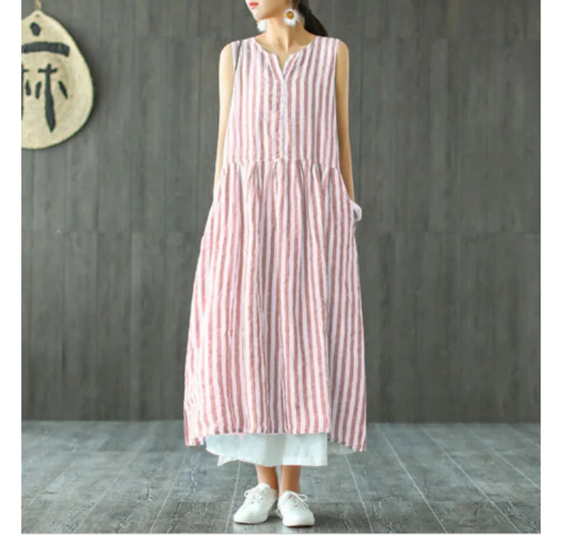 Женская Повседневная Длинная рубашка с v образным вырезом летнее платье большого