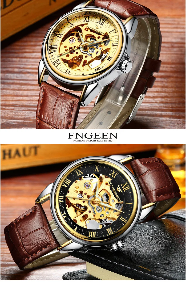 Женские часы, автоматические механические часы, женские Tourbillon часы, Reloj Mujer, часы со скелетом, Лидирующий бренд, наручные часы, Relogio Feminino