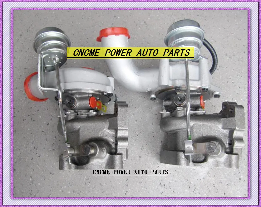 TWIN TURBO K03 53039880016 078145701R H L 078145701S 078145703D 078145703H R S C B для AUDI S4 A6 97 AJK ARE BES AGB V6 2.7L|turbo k03|k03