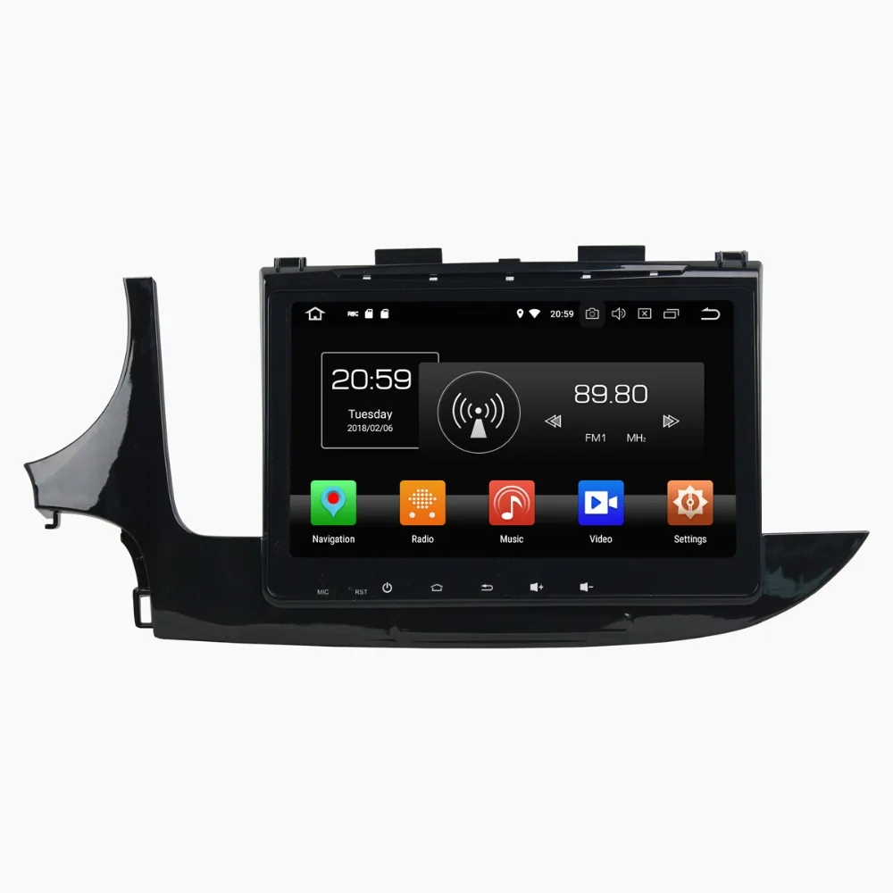 Aotsr Android 8 0 7 1 GPS навигация автомобиля без DVD плеер для Opel Mokka 2017 мультимедиа радио