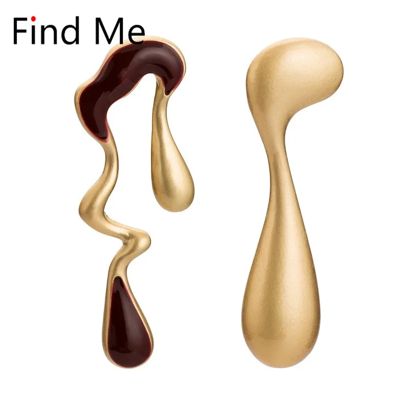 Find Me 2019 новые модные геометрические большие висячие серьги из сплава в стиле бохо