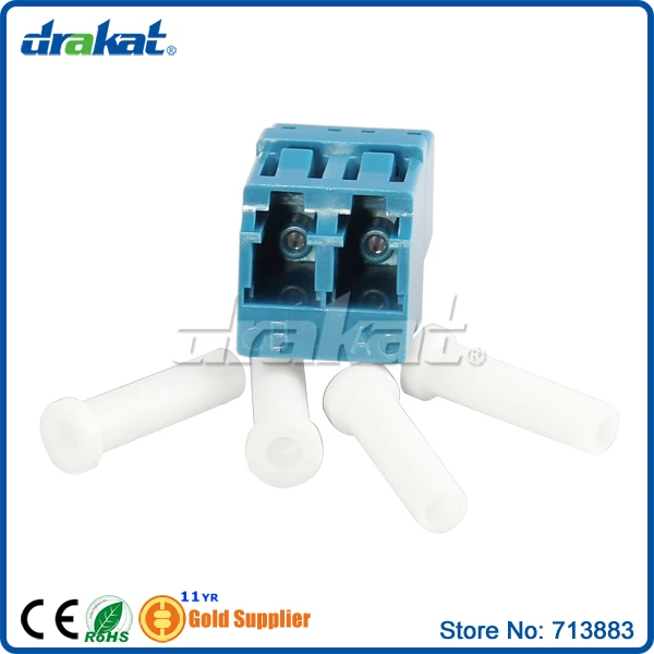 Волоконно-оптический Дуплексный LC PC разъем адаптера |