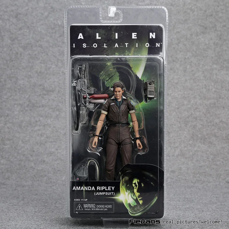 Alien Isolation Xenomorph Amada Ripley ПВХ фигурка Коллекционная модель игрушки 18 см - Цвет: Jump Suit