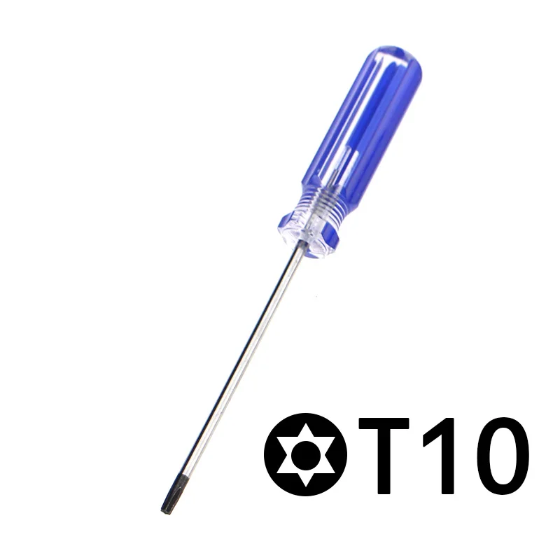 T10 1 шт. Набор отверток для ремонта XBox 360, прецизионное обслуживание T8 T9 T10 Y2.5 с отверстием - Цвет: T10