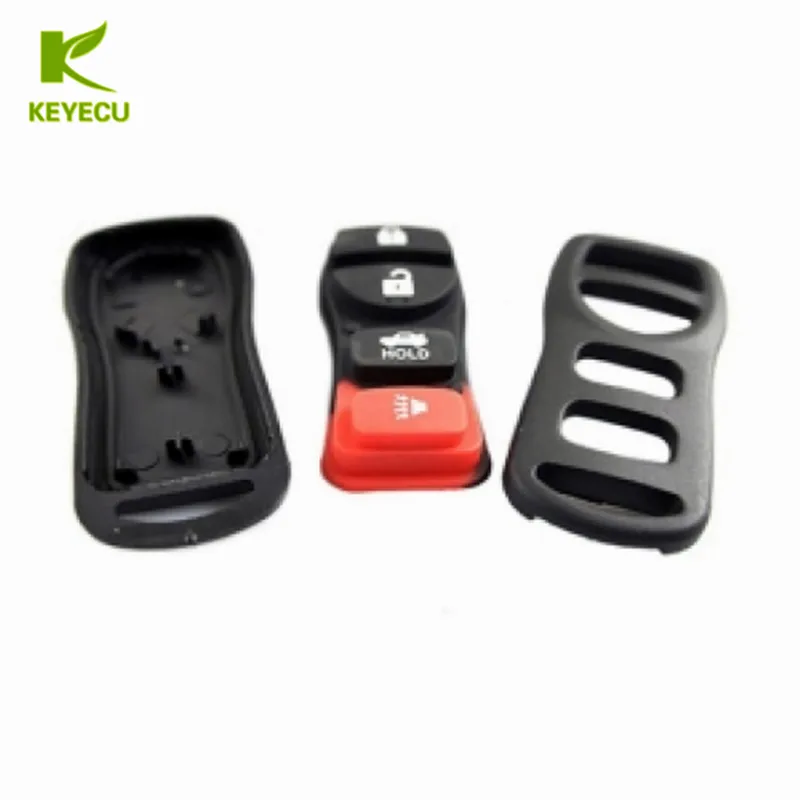 Запасной пульт дистанционного управления KEYECU чехол для автомобильного ключа 4