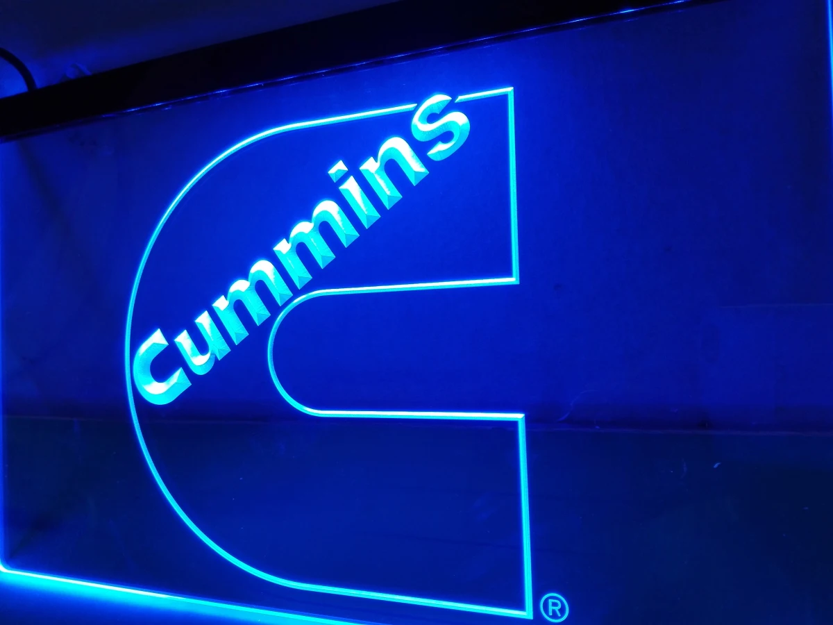 

LG179- Cummins Equipment Tool светодиодный Neon светильник Sign подвесной знак home decor crafts