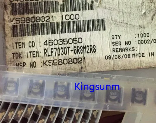 

Бесплатная доставка 10 шт. RLF7030T-4R7M3R4 оригинальный TDK SMD индуктор 7*7 * 3mm-6.8uh