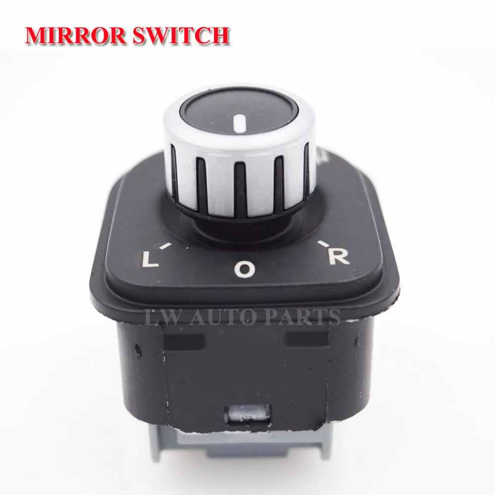 Хромированное боковое зеркало для Jetta MK5 Golf MK6 Rabbit Eos Passat B6 3C Tiguan