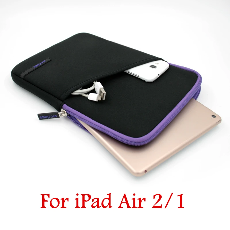 Purple 2 Противоударный чехол для планшета, чехол для нового iPad 9,7 чехол унисекс, чехол для планшета для iPad Air 2/1 Pro 9,7 Mini 4 - Цвет: Purple 2